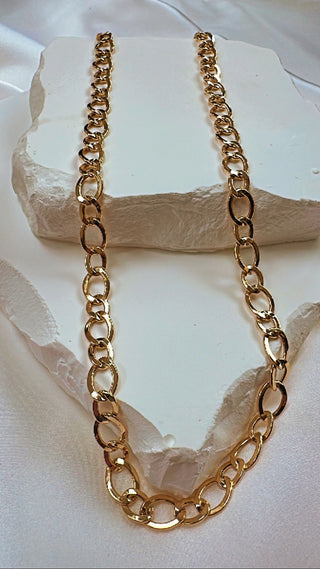9KT YG NECKLACE GR064