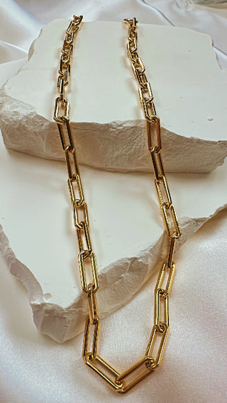 9KT YG NECKLACE GR057