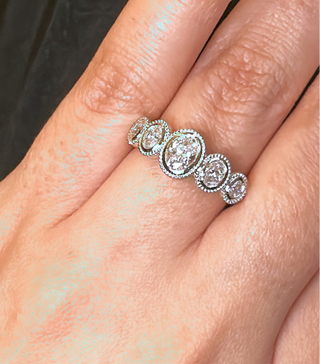 18KT WG DIAMOND RING