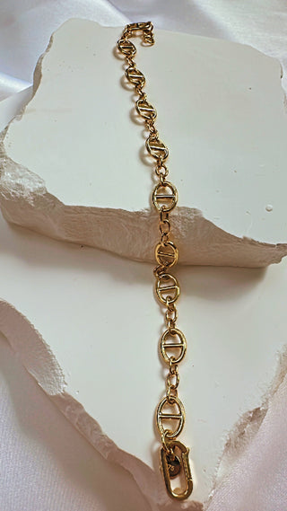 9KT YG BRACELET GR036