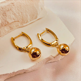 9KT YELLOW GOLD EARRINGS CODE GR004