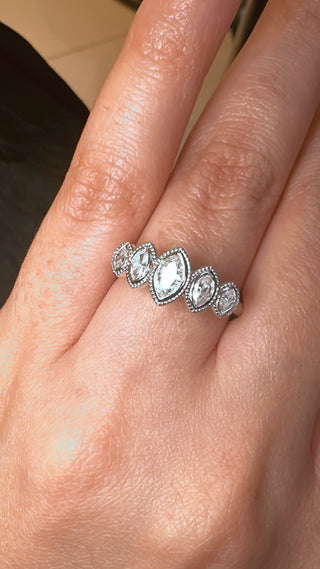 18KT WG DIAMOND RING