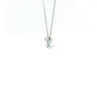 18KT WG DIAMOND PENDANT