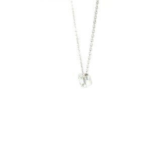 18K WHITE GOLD DIAMOND PENDANT