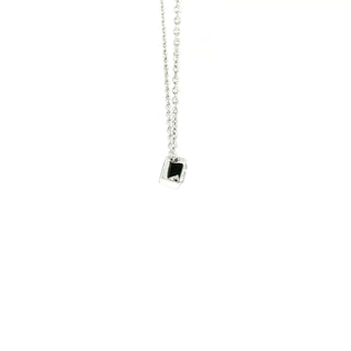 18K WHITE GOLD DIAMOND PENDANT