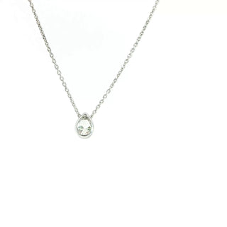 18KT WHITE GOLD DIAMOND PENDANT