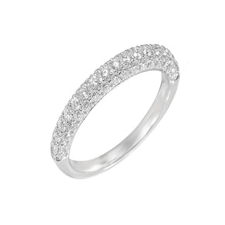 18 Kt White Gold Diamond Ring