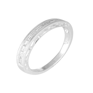 18 Kt White Gold Diamond Ring