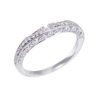 18 Kt White Gold Diamond Ring