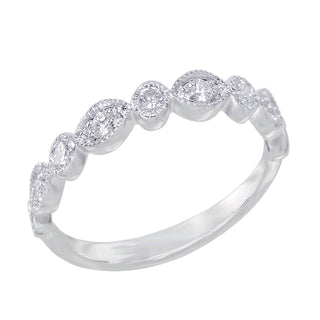18 Kt White Gold Diamond Ring