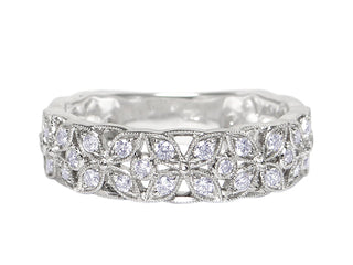 18 Kt White Gold DIamond Ring