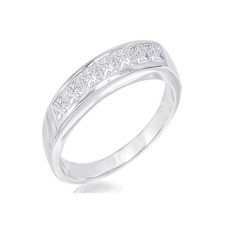18 Kt White Gold Diamond Ring