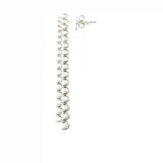 18 Kt White Gold Diamond Earrings