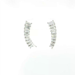 18KT WG DIAMOND EARRINGS