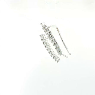 18KT WG DIAMOND EARRINGS