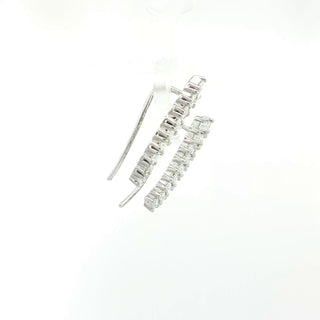 18KT WG DIAMOND EARRINGS
