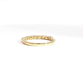 18K YELLOW GOLD DIAMOND RING