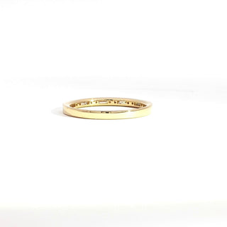18 Kt Yellow Gold Diamond Ring