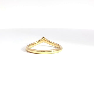 18K YELLOW GOLD DIAMOND RING