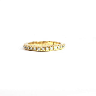 18 Kt Yellow Gold Diamond Ring
