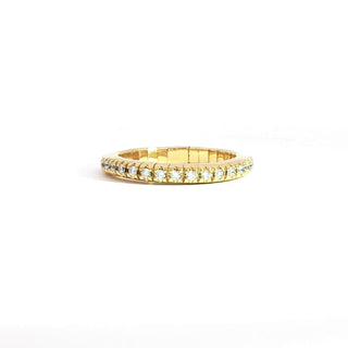 18 Kt Yellow Gold Diamond Ring