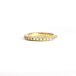 18 Kt Yellow Gold Diamond Ring